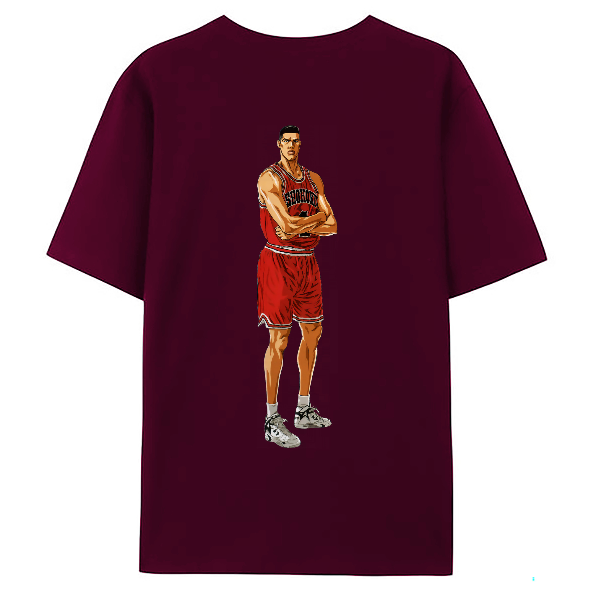 （画像用） SLAM DUNK／スラムダンク レディース半袖Tシャツ(バックプリント)